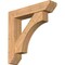 Ekena Millwork Westlake Slat Smooth Bracket w/ Offset Brace, Western Red Cedar, 7 1/2"W x 36"D x 36"H BKT0806X36X36WTL06SWR - alternate 1